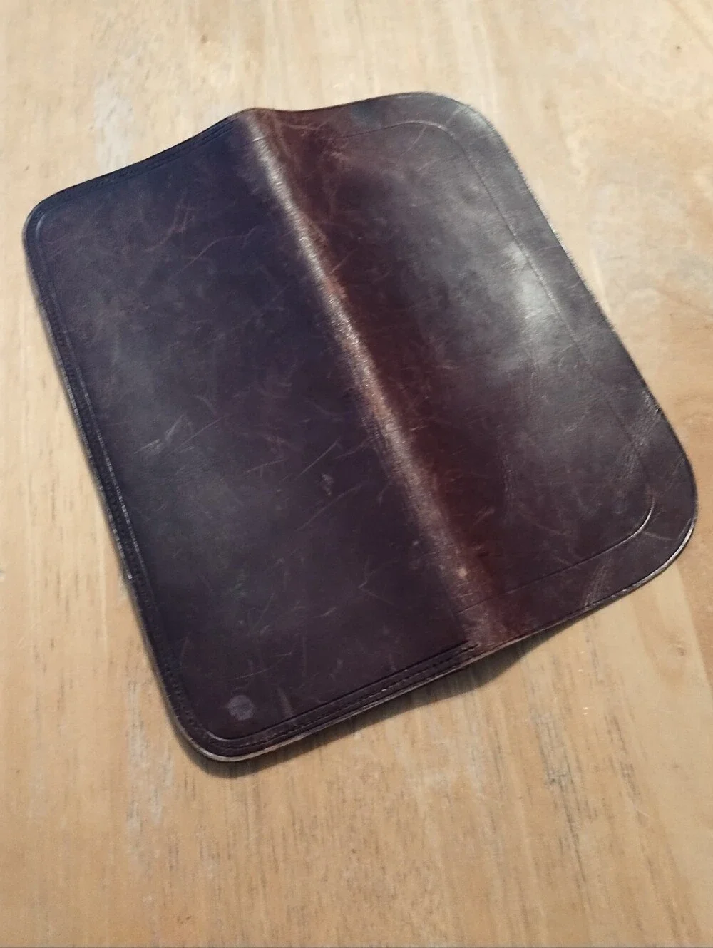 💼 Antique Leather Pocketbook/Billfold